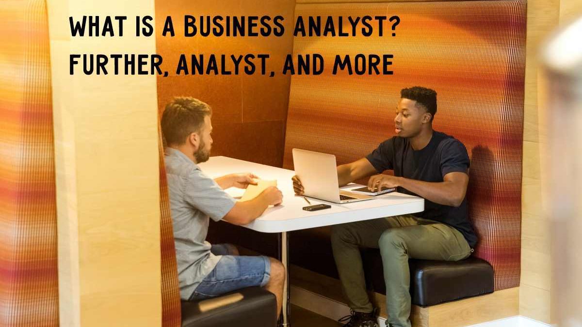 What Is A Business Analyst? Further, Analyst, And more