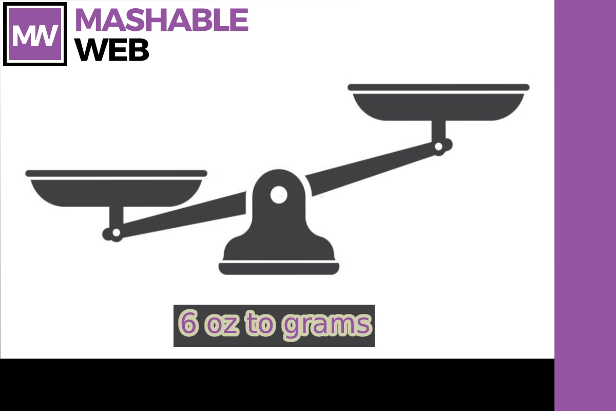 6 Oz To Grams 6 Ounces In Grams Mashable Web