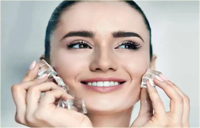 How to Make Ice Cubes Brilliant and Glowing Skin