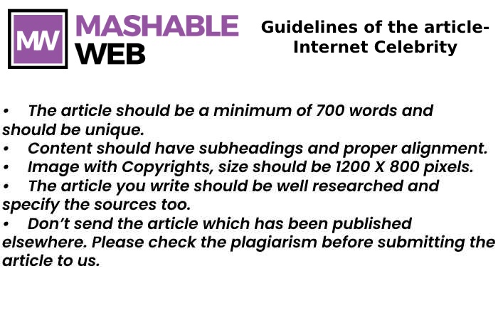Guidelines of the Article to Write for Us on www.mashableweb.com
