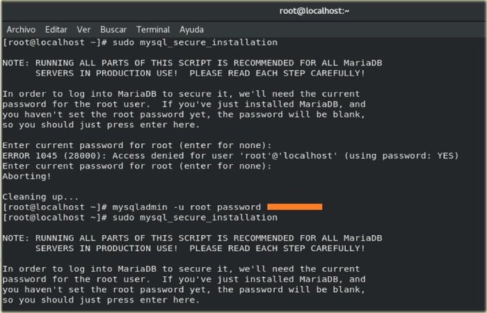The Solution to Error 1045 (28000): Access denied for the User 'root'@'localhost' (using password: YES/NO) in MySql>