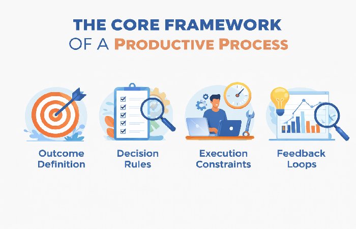The Core Framework of a Productive Process