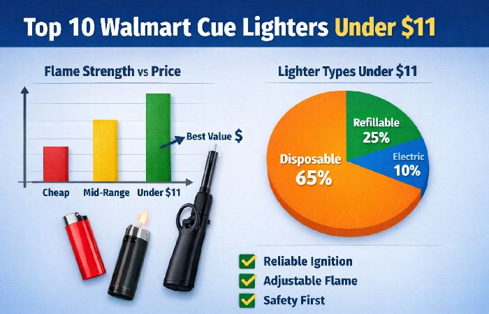 How We Ranked Walmart Cue Lighters Under $11