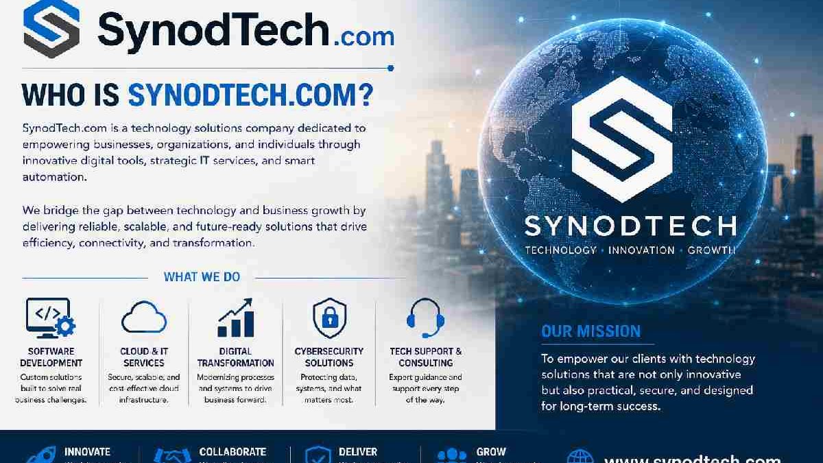 Who Is SynodTech com? A Deep Dive into the Mystery, Red Flags, and Similar Brand Clarity