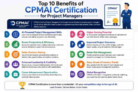 Top 10 Benefits of CPMAI Certification for Project Managers