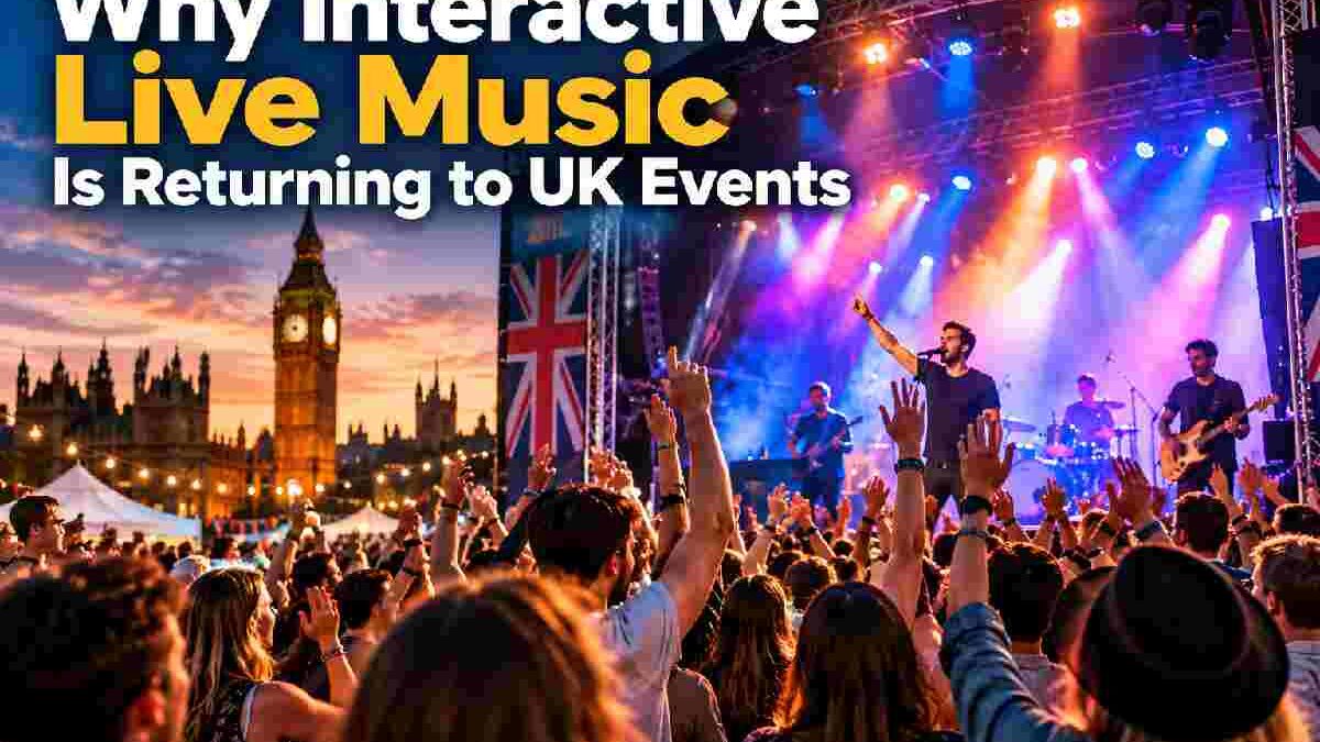 Why Interactive Live Music Is Returning to UK Events