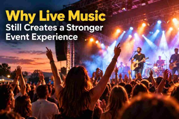 Why Live Music Still Creates a Stronger Event Experience